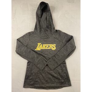 Majestic Los Angeles Lakers Gray Sweatshirt Womens Size Large NBA Basketball